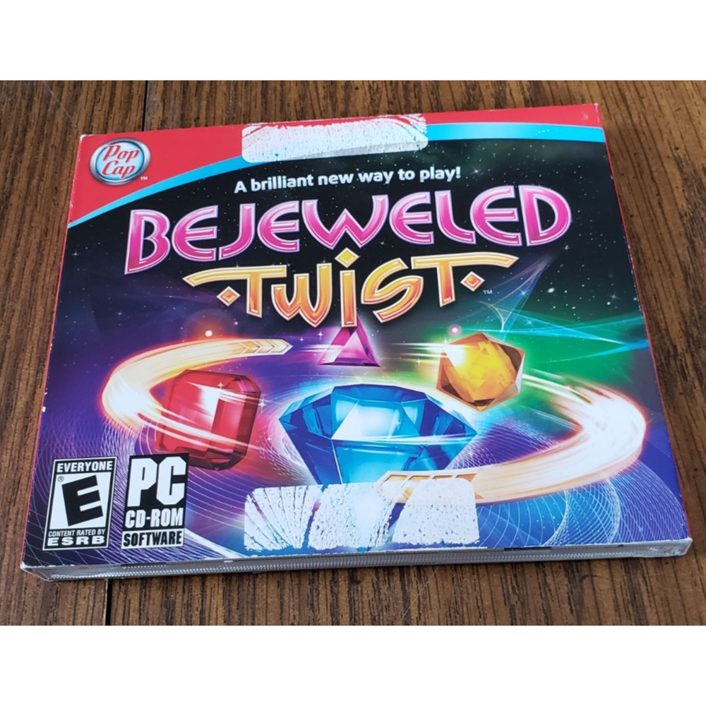 Bejeweled Twist 2008 Pop Cap Games PC CD Puzzle Game
